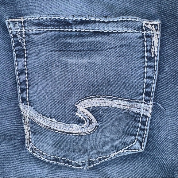 Silver Jeans Co. Men’s Grayson Straight Leg Jeans W36 L34 Blue Stretch Denim - Picture 4 of 9